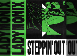 Ladymonix Steppin Out album art