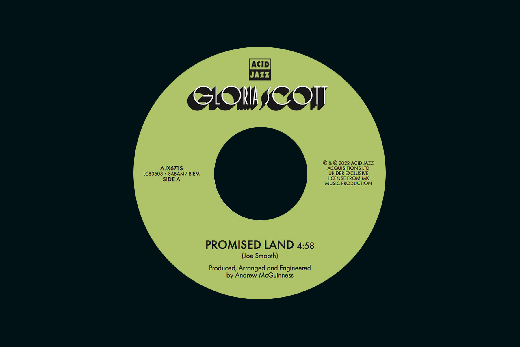 Gloria Scott covers Joe Smooth's house music classic "Promised Land"
