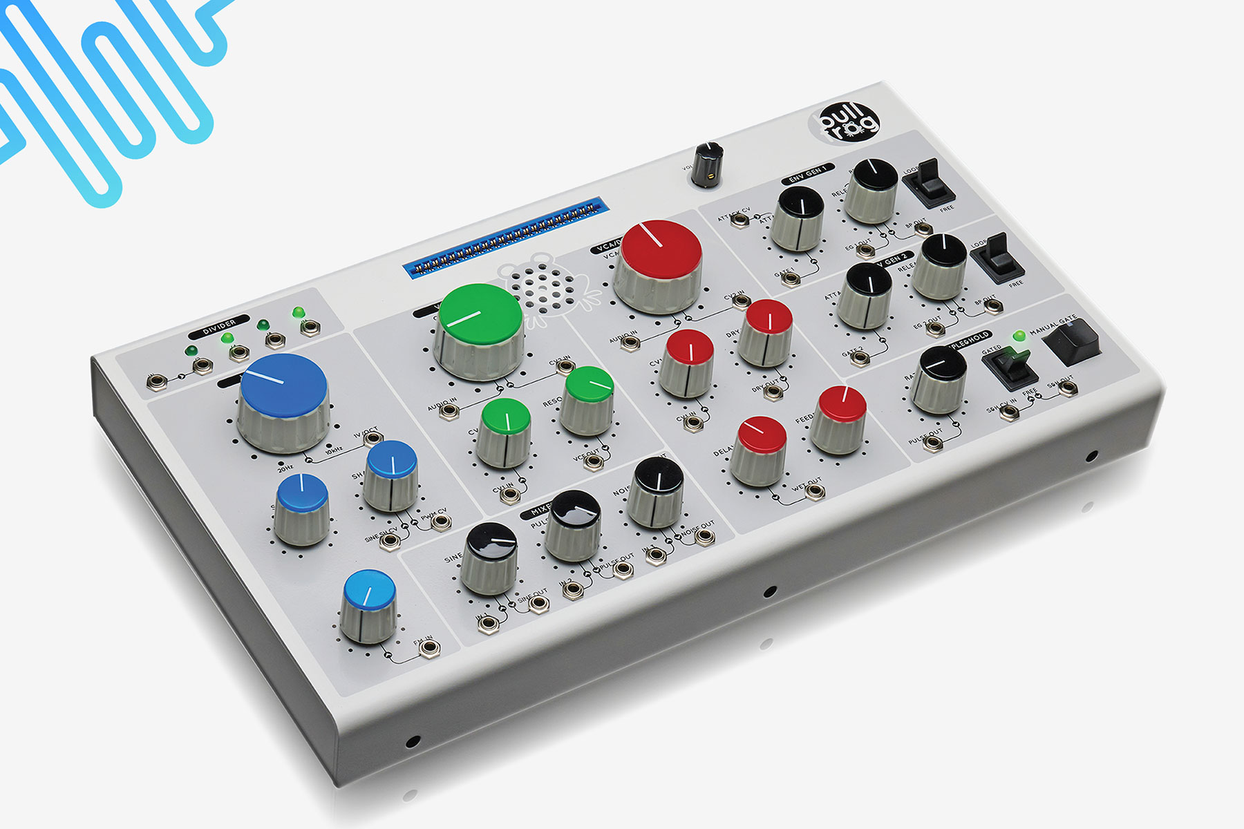 Bullfrog synth designed by Richie Hawtin and Erica Synths