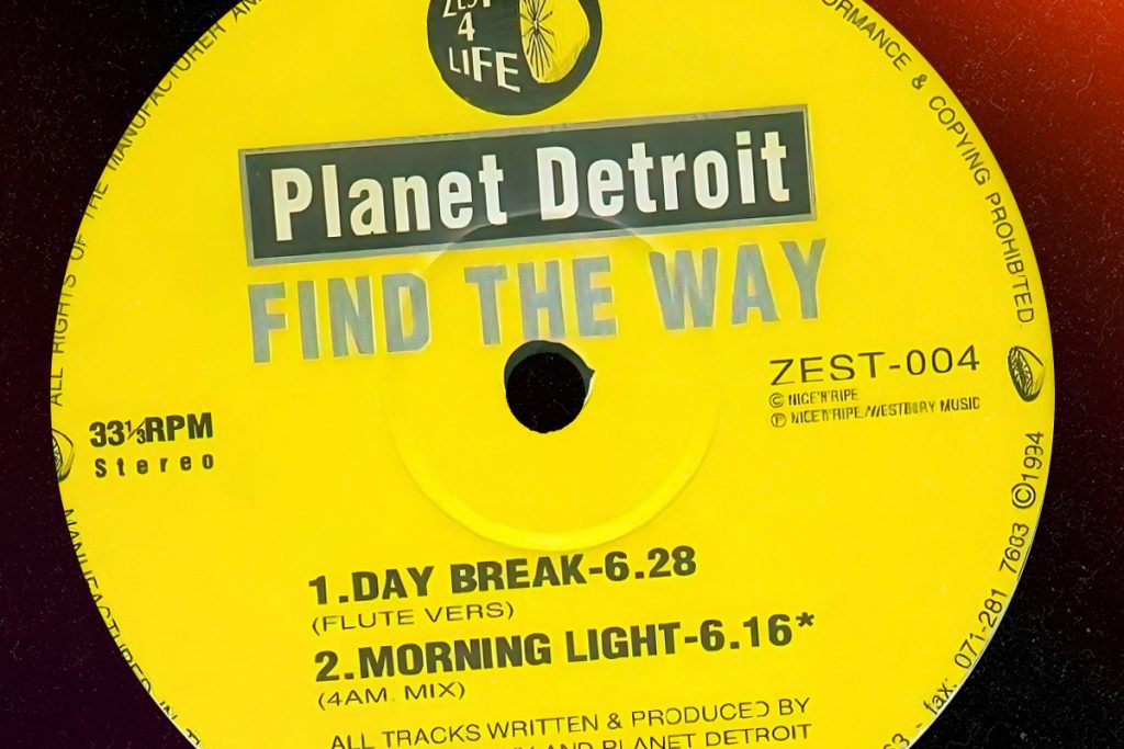 Planet Detroit Find The Way album art